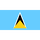 Flag of Saint Lucia 