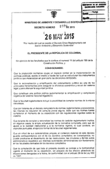 Decree 1076 of 2015 thumbnail